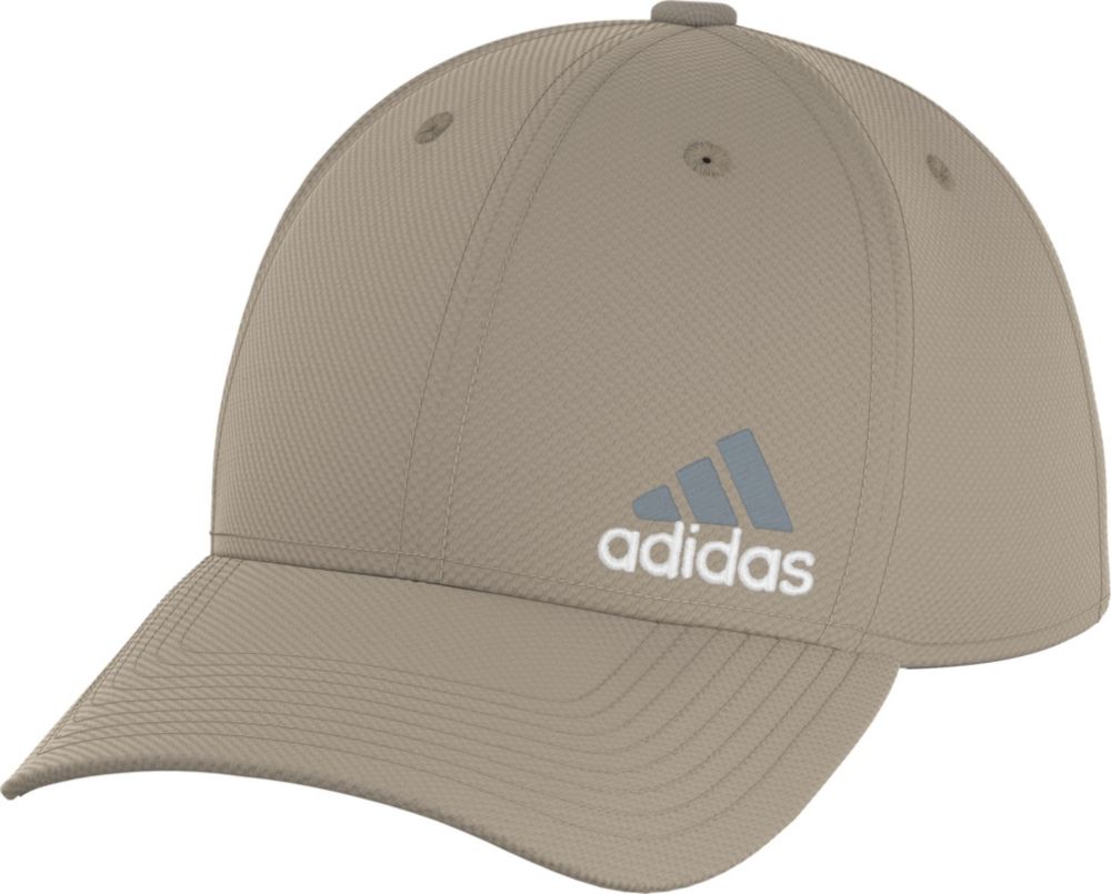 adidas Men's Release 3 Stretch Fit Hat Unisex Accessories Hats & Caps