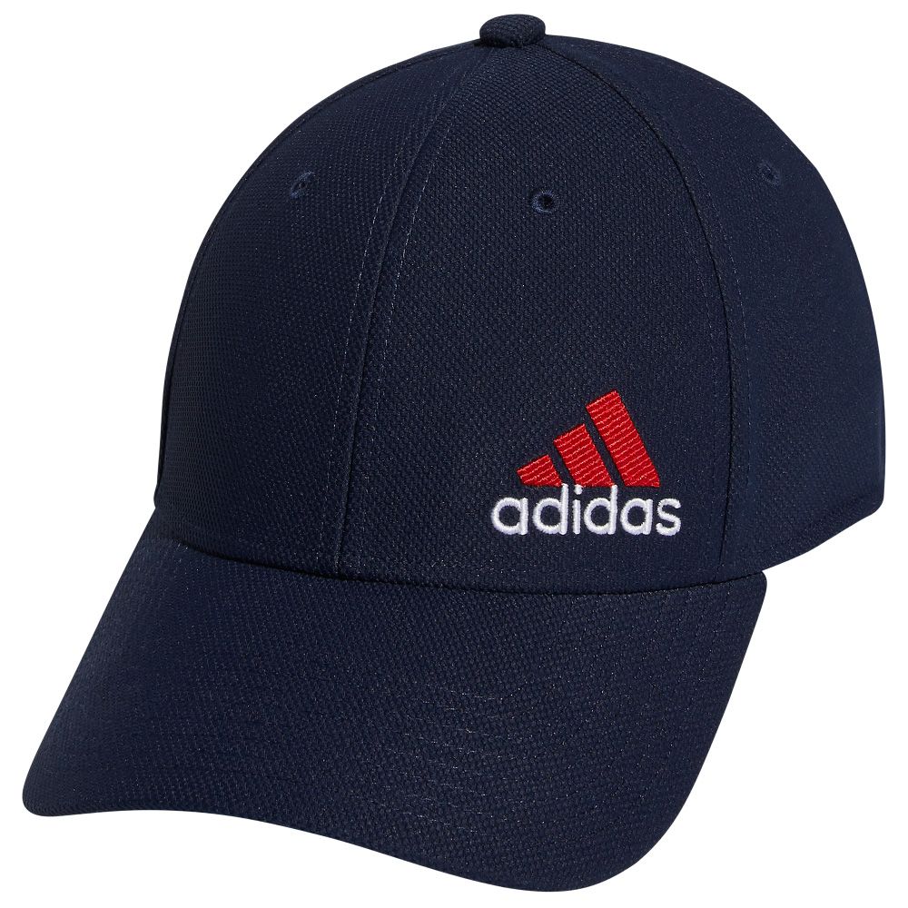 adidas Men's Release 3 Stretch Fit Hat Unisex Accessories Hats & Caps
