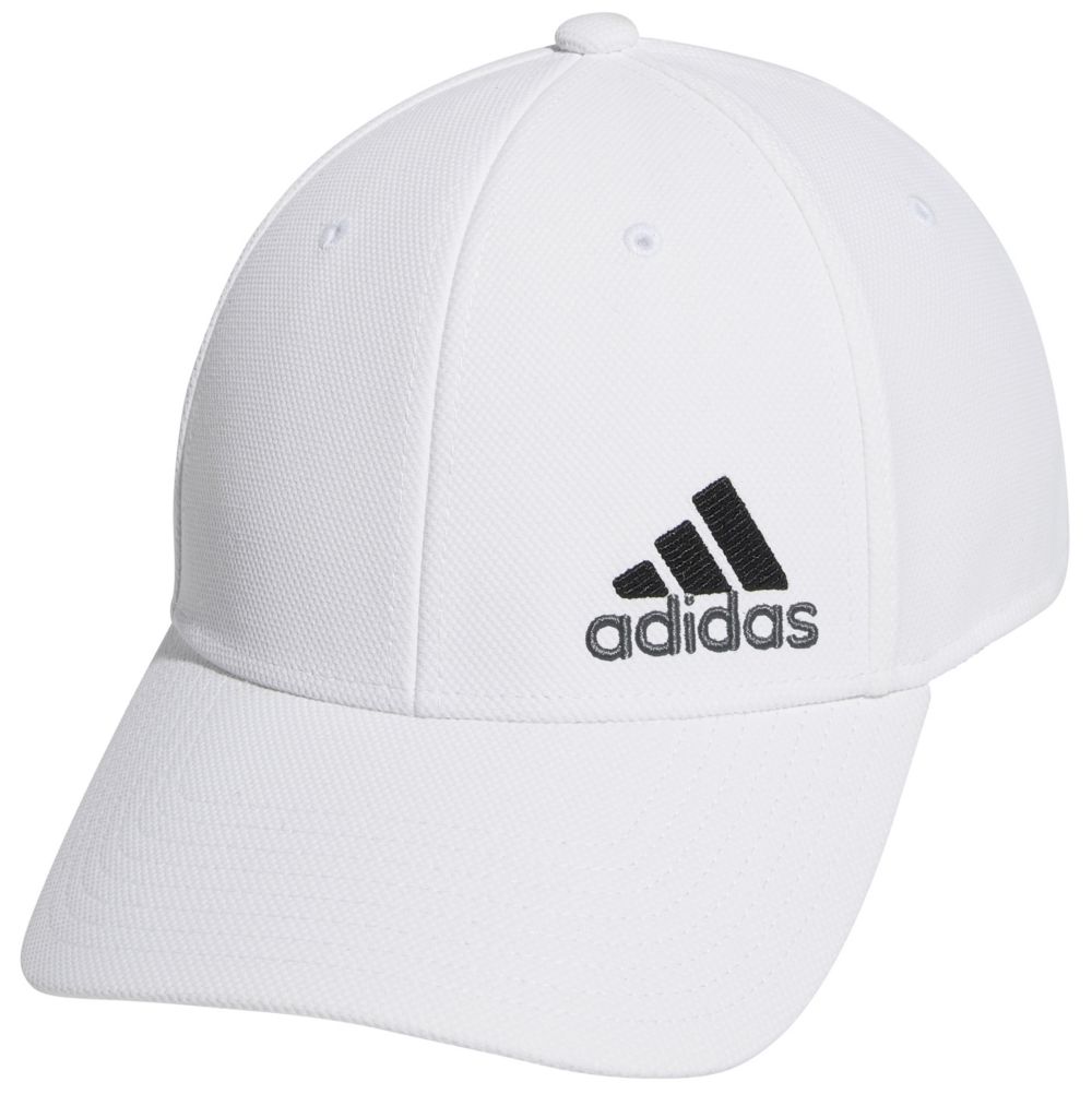 adidas Men's Release 3 Stretch Fit Hat Unisex Accessories Hats & Caps