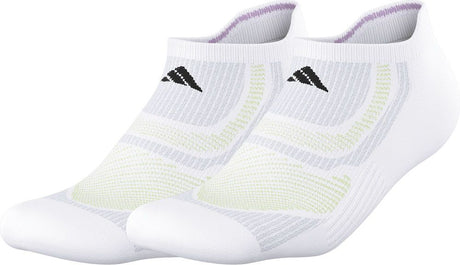 adidas Unisex Superlite Performance No Show Socks 2 Pairs Unisex Accessories Socks
