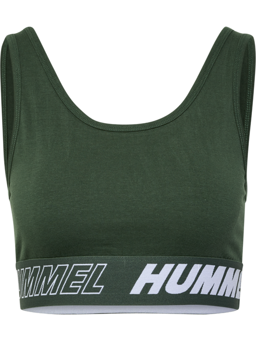 Hummel Women's Te Maja Cotton Sports Bra Womens Apparel Bras & Underwear