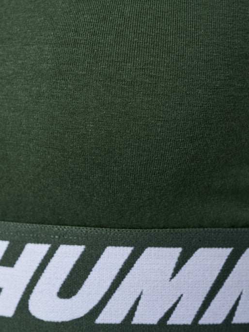 Hummel Women's Te Maja Cotton Sports Bra Womens Apparel Bras & Underwear