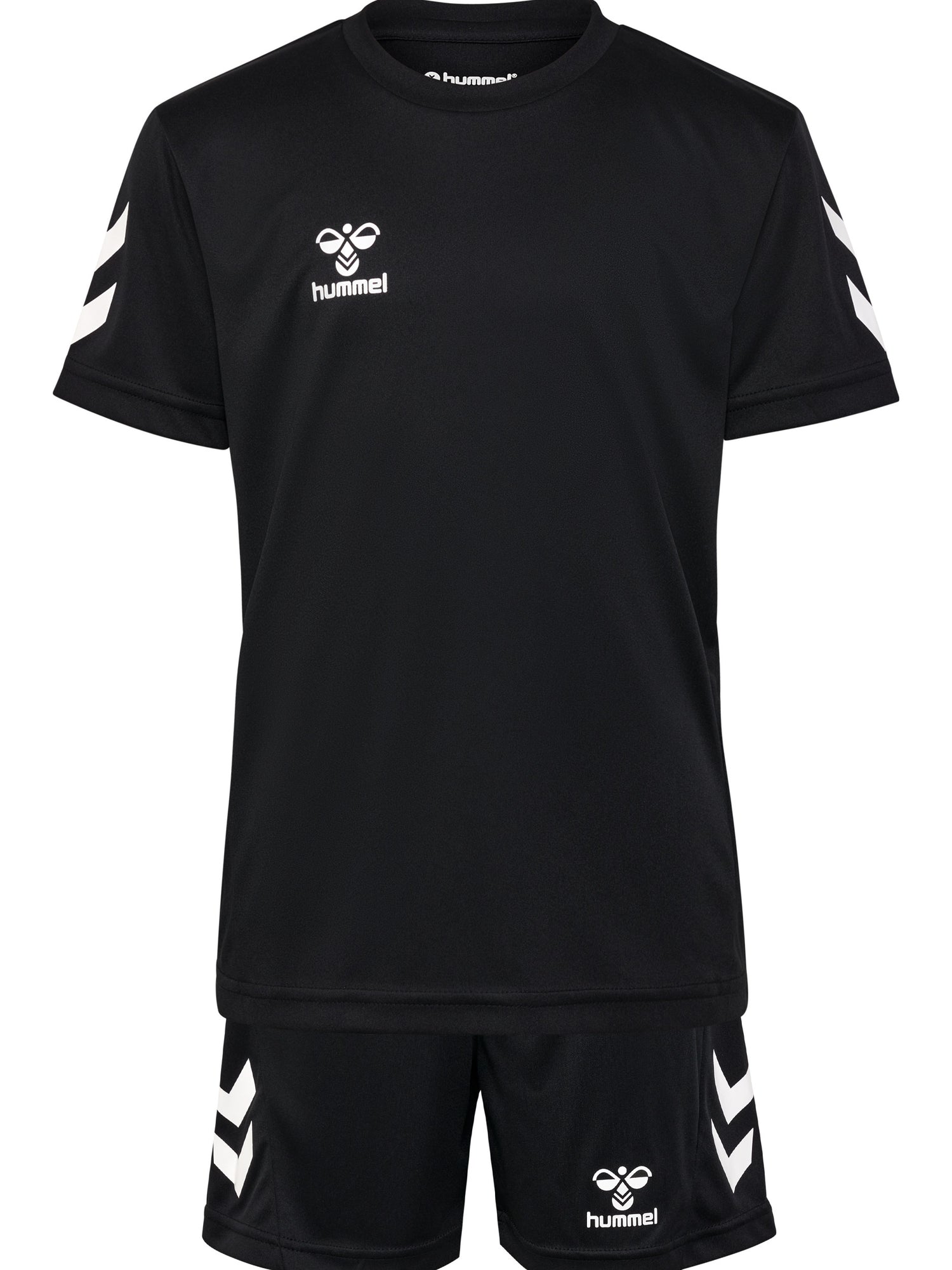 Hummel Youth Logo T-shirt & Shorts Set Youth Apparel Shirts & Tops