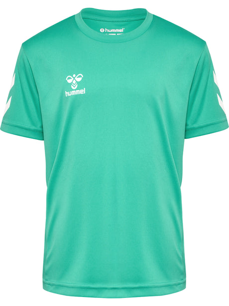 Hummel Youth Logo T-shirt & Shorts Set Youth Apparel Shirts & Tops