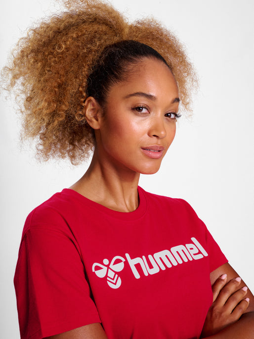 Hummel Women's Go 2.0 Logo Short Sleeve T-Shirt Womens Apparel Shirts & Tops