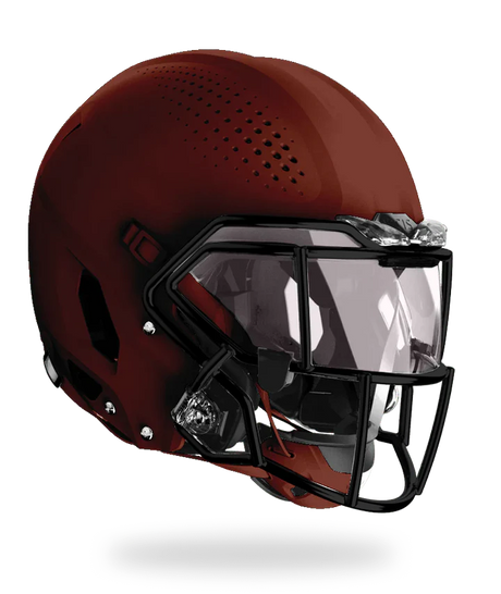 Vicis Zero2 Elite Youth Football Helmet with Titanium Facemask & Oakley Eye Shield - Matte Colors Vicis