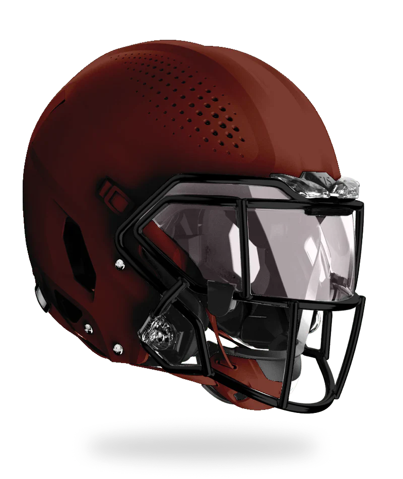 Vicis Zero2 Elite Youth Football Helmet with Titanium Facemask & Oakley Eye Shield - Matte Colors Football Helmets Youth