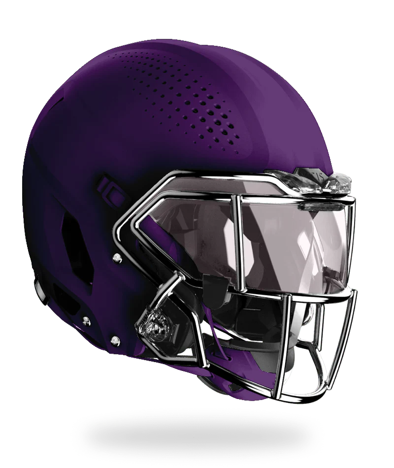 Vicis Zero2 Elite Youth Football Helmet with Titanium Facemask & Oakley Eye Shield - Matte Colors Football Helmets Youth