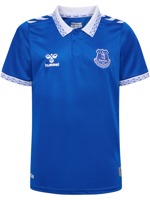 Hummel Youth Everton Home Jersey 23/24 Soccer Uniforms & Apparel All