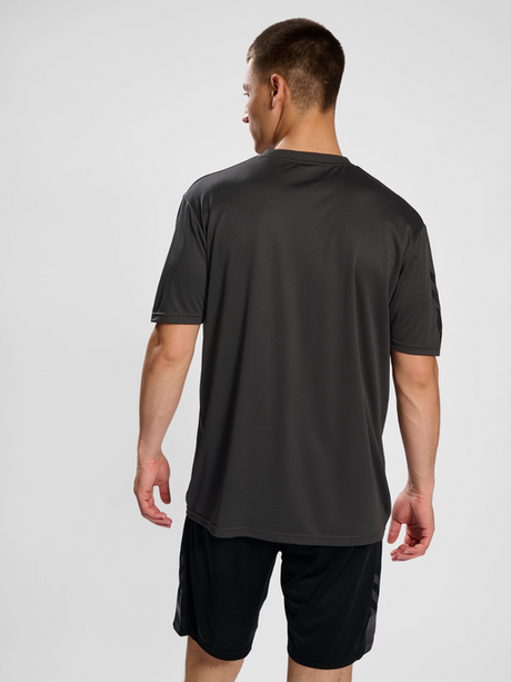 Hummel Men's Active PL Jersey Short Sleeve Workout T-Shirt Mens Apparel Shirts & Tops