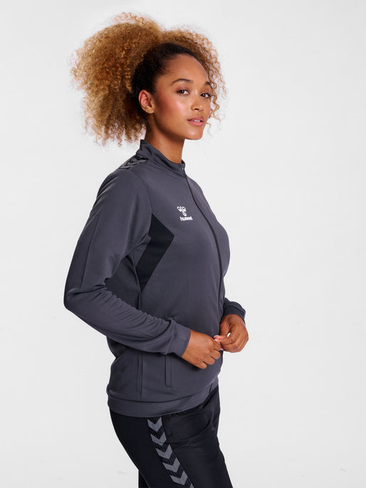 Hummel Women's Authentic Zip Jacket Womens Apparel Sweatshirts & Fleece