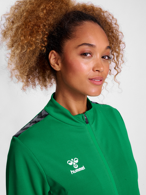 Hummel Women's Authentic Zip Jacket Womens Apparel Sweatshirts & Fleece