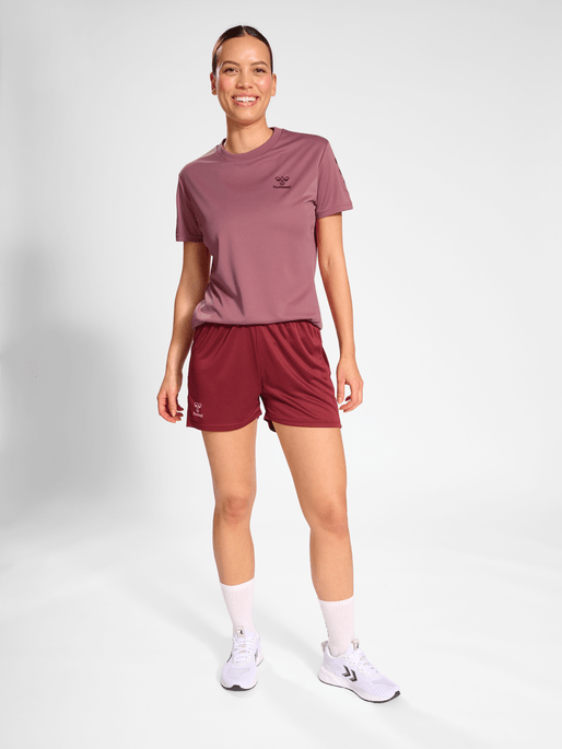 Hummel Women's Active Pl Short Sleeve Jersey Womens Apparel Shirts & Tops