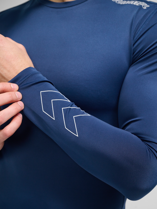 Hummel Men's Te Topaz Baselayer Long Sleeve T-Shirt Mens Apparel Shirts & Tops