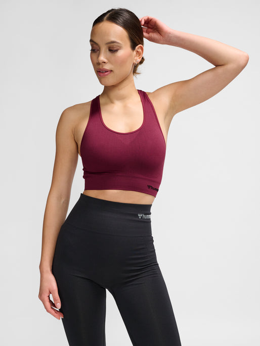 Hummel Women's Tif Seamless Sports Top Womens Apparel Bras & Underwear