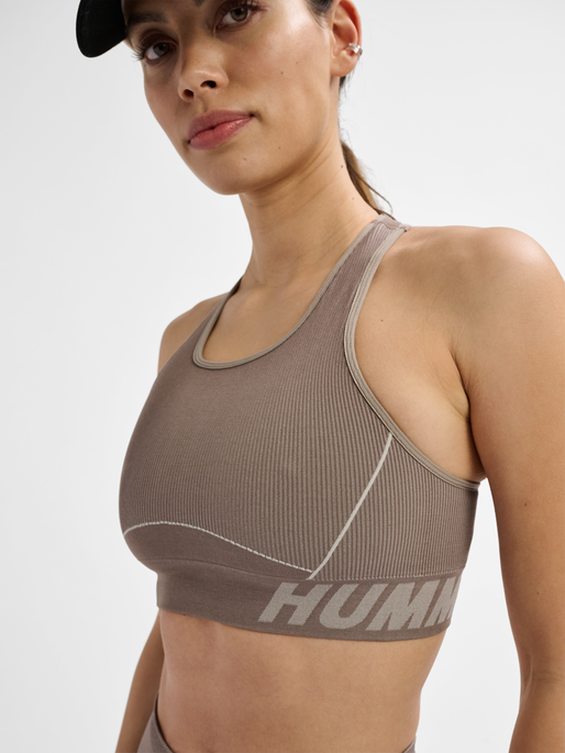 Hummel Women's Te Christel Seamless Sports Top Womens Apparel Bras & Underwear