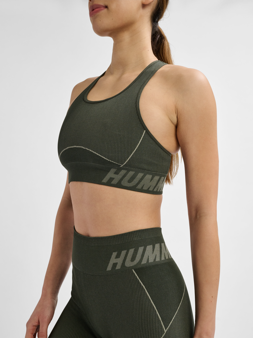 Hummel Women's Te Christel Seamless Sports Top Womens Apparel Bras & Underwear