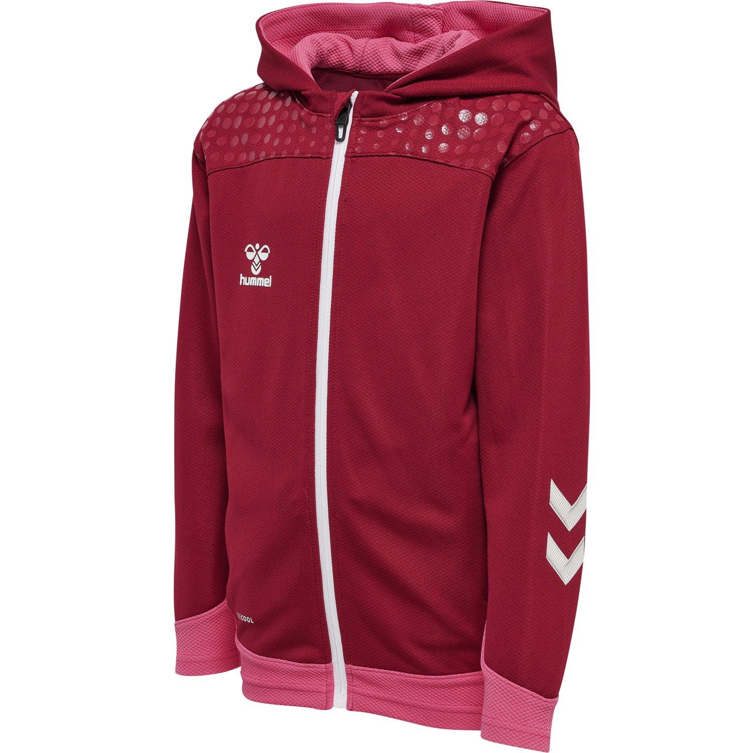 Hummel Youth Lead Zip Poly Hoodie Youth Apparel Hoodies & Sweatshirts