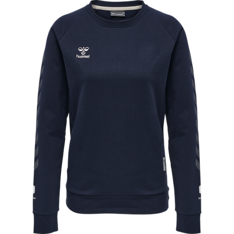 Hummel Women's Move Grid Cotton Sweatshirt Womens Apparel Sweatshirts & Fleece