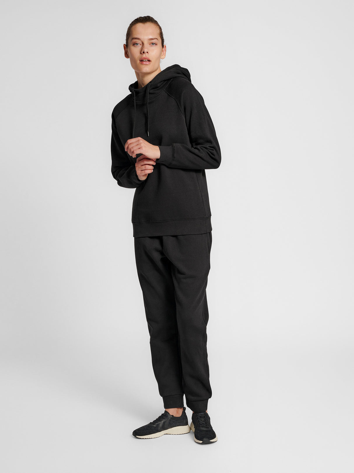 Hummel Women's Red Classic Hoodie Womens Apparel Sweatshirts & Fleece