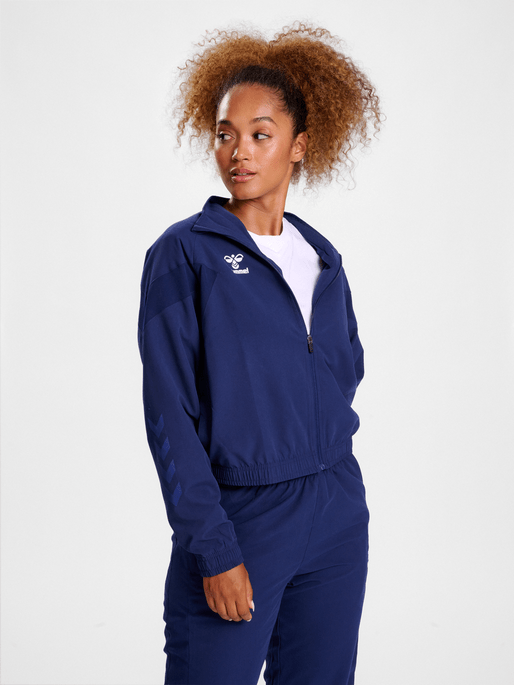 Hummel Women's Woven Travel Jacket Womens Apparel Jackets & Vests