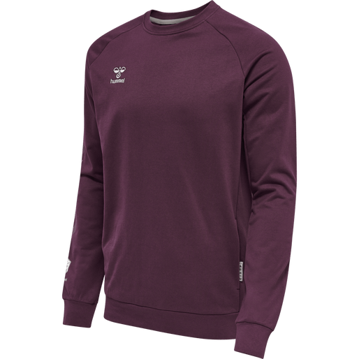 Hummel Men's Move Grid Cotton Sweatshirt Mens Apparel Sweatshirts & Fleece