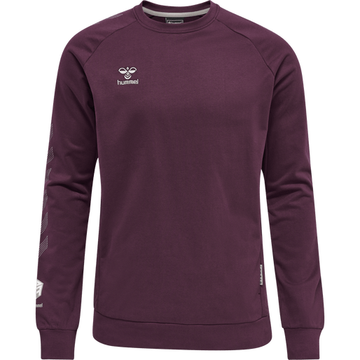 Hummel Men's Move Grid Cotton Sweatshirt Mens Apparel Sweatshirts & Fleece