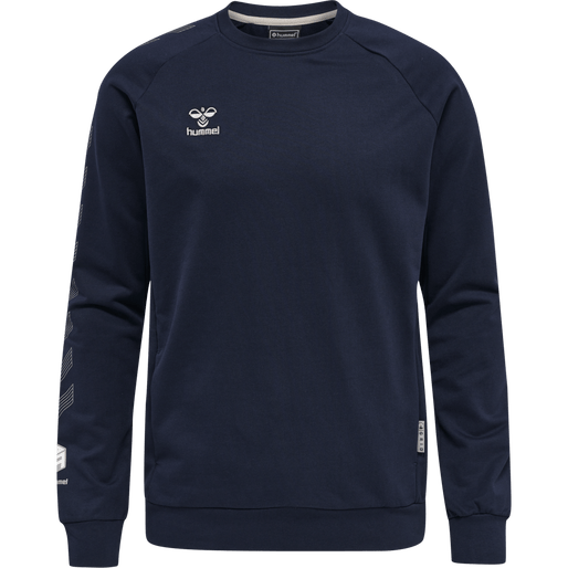 Hummel Men's Move Grid Cotton Sweatshirt Mens Apparel Sweatshirts & Fleece