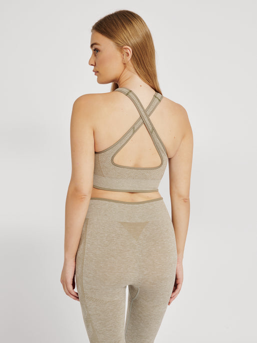 Hummel Women's Mt Una Seamless Sports Top Womens Apparel Bras & Underwear