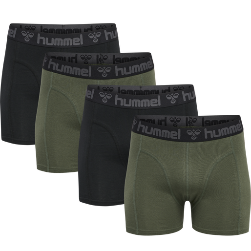 Hummel Men's Marston Boxers 4-Pack Mens Apparel Underwear