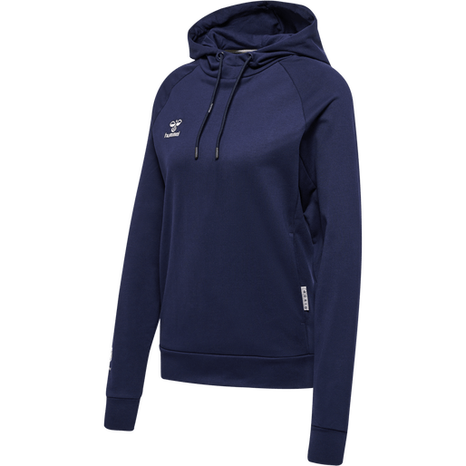 Hummel Women's Move Grid Cotton Hoodie Womens Apparel Sweatshirts & Fleece