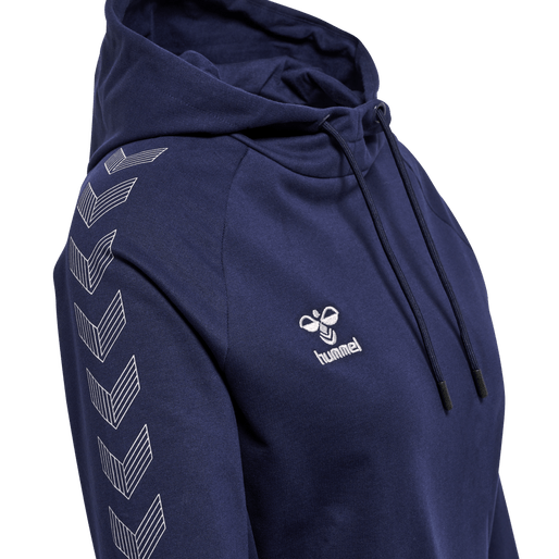 Hummel Women's Move Grid Cotton Hoodie Womens Apparel Sweatshirts & Fleece