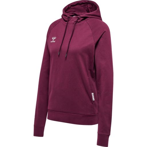 Hummel Women's Move Grid Cotton Hoodie Womens Apparel Sweatshirts & Fleece