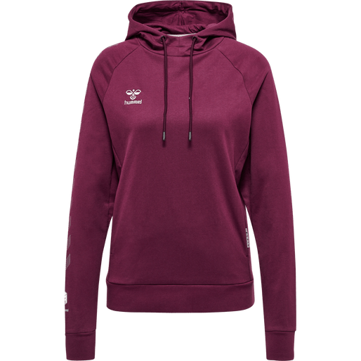 Hummel Women's Move Grid Cotton Hoodie Womens Apparel Sweatshirts & Fleece