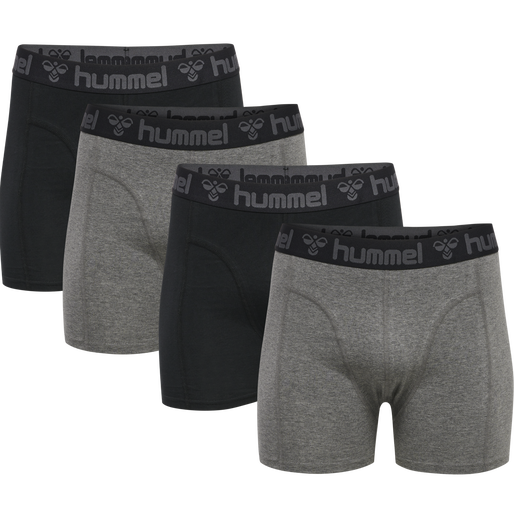 Hummel Men's Marston Boxers 4-Pack Mens Apparel Underwear