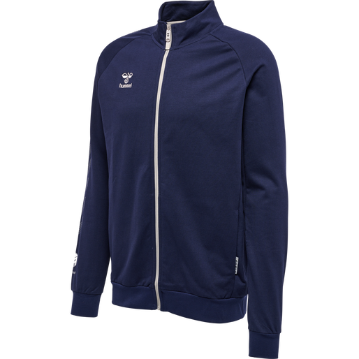 Hummel Men's Move Grid Cotton Zip Jacket Mens Apparel Sweatshirts & Fleece