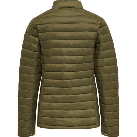 Hummel Women's Red Quilted Jacket Womens Apparel Jackets & Vests
