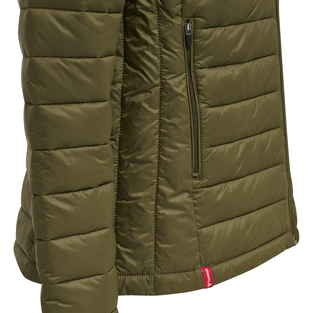 Hummel Women's Red Quilted Jacket Womens Apparel Jackets & Vests