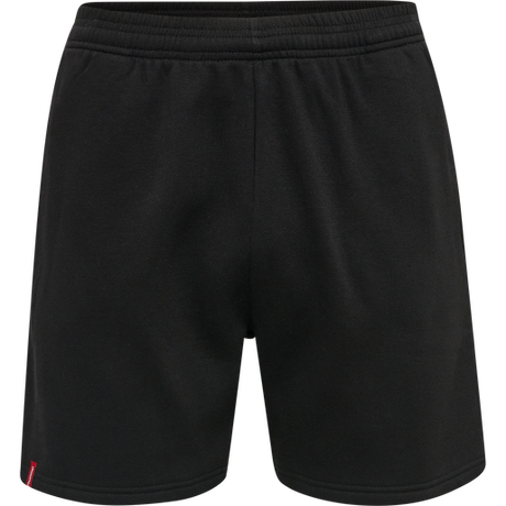 Hummel Men's Red Basic Sweat Shorts Mens Apparel Shorts