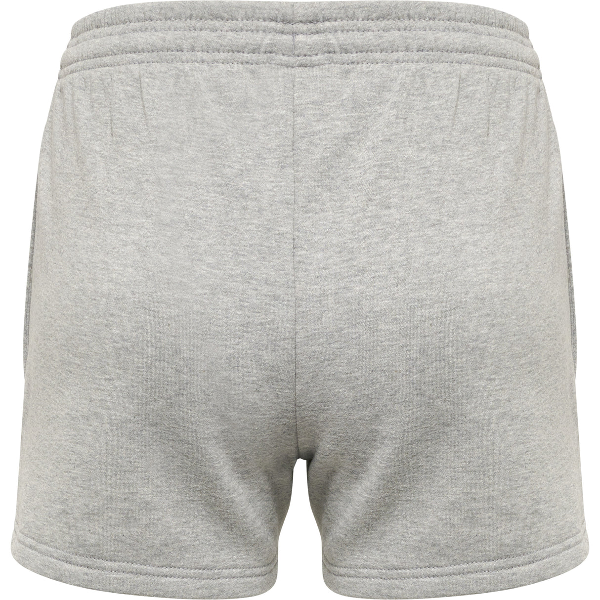 Hummel Women's Red Basic Sweat Shorts Womens Apparel Shorts