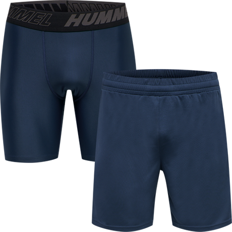 Hummel Men's Te Topaz Shorts Set 2-Pack Hummel