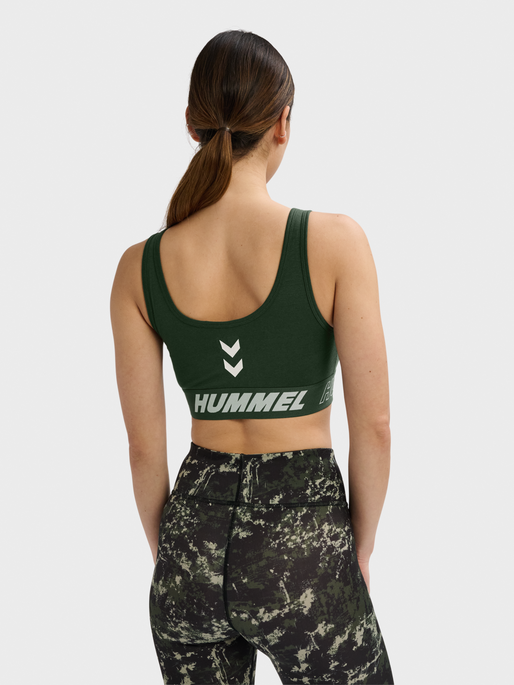Hummel Women's Te Maja Cotton Sports Top 2-Pack Womens Apparel Bras & Underwear