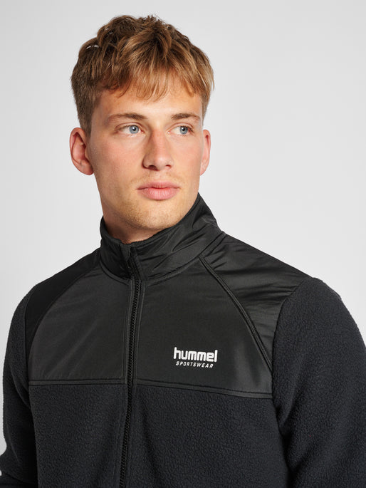 Hummel Men's LGC Charley Fleece Jacket Mens Apparel Sweatshirts & Fleece