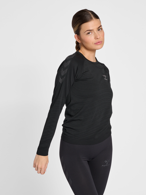 Hummel Women's Ongrid Long Sleeve Seamless Top Hummel