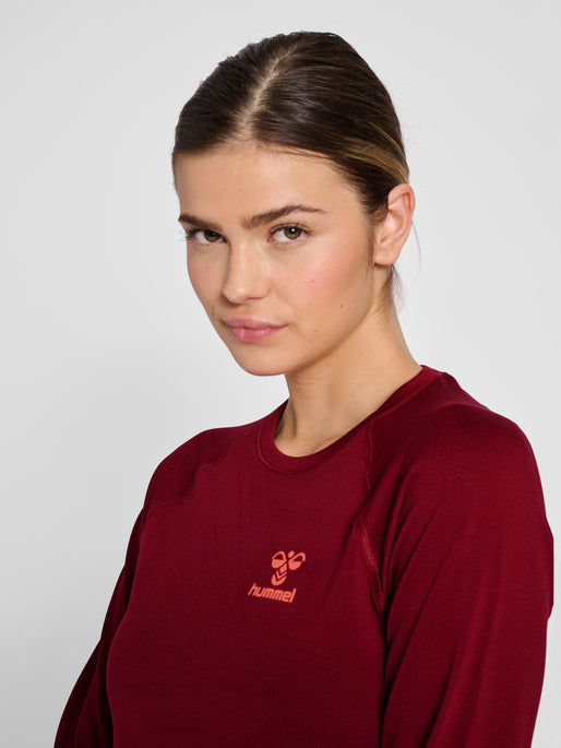Hummel Women's Ongrid Long Sleeve Seamless Top Hummel