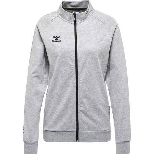 Hummel Women's Move Grid Cotton Zip Jacket Womens Apparel Sweatshirts & Fleece