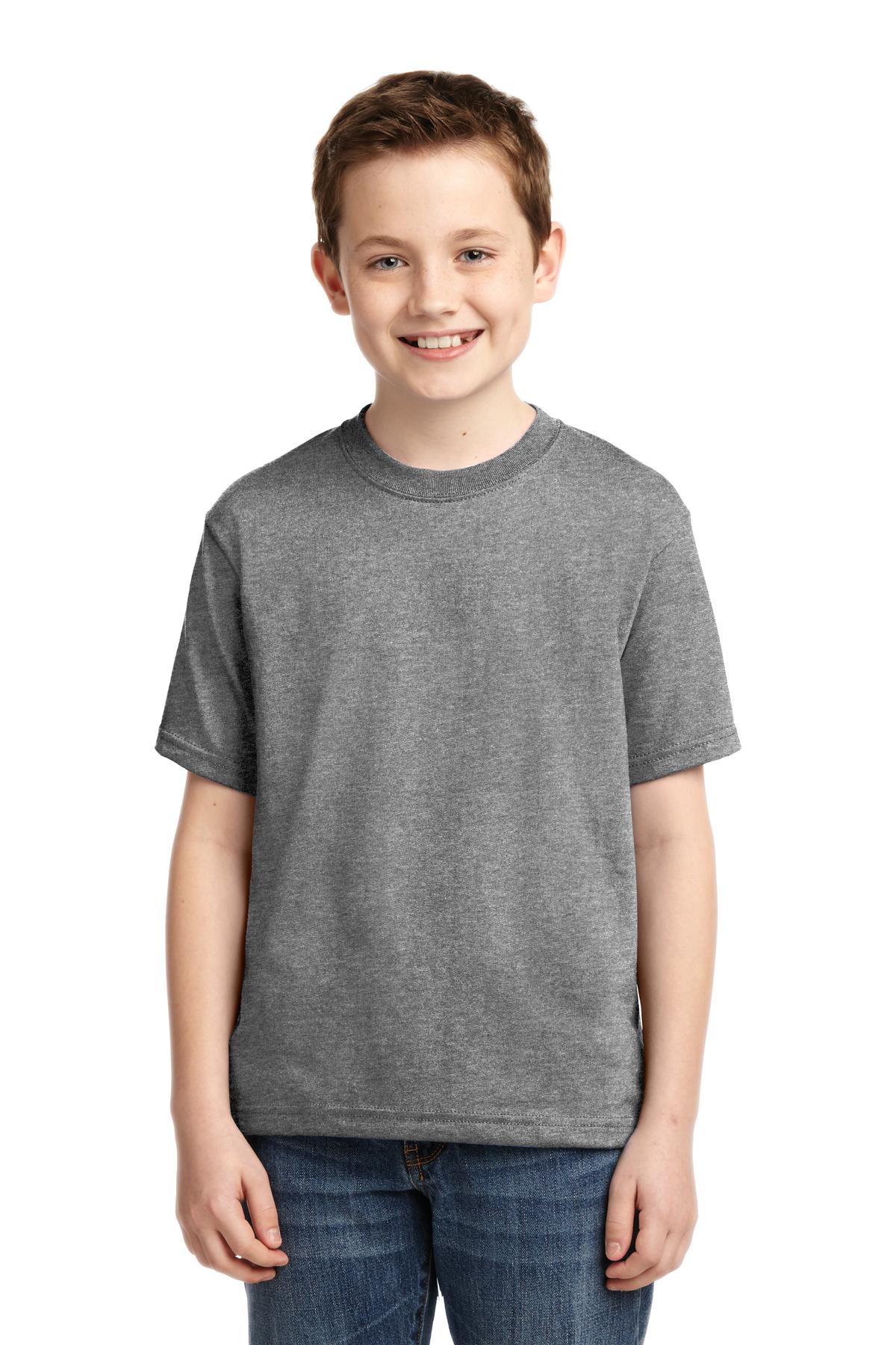 JERZEES Youth Dri-Power 50/50 Cotton/Poly Tee Shirt Youth Apparel Shirts & Tops