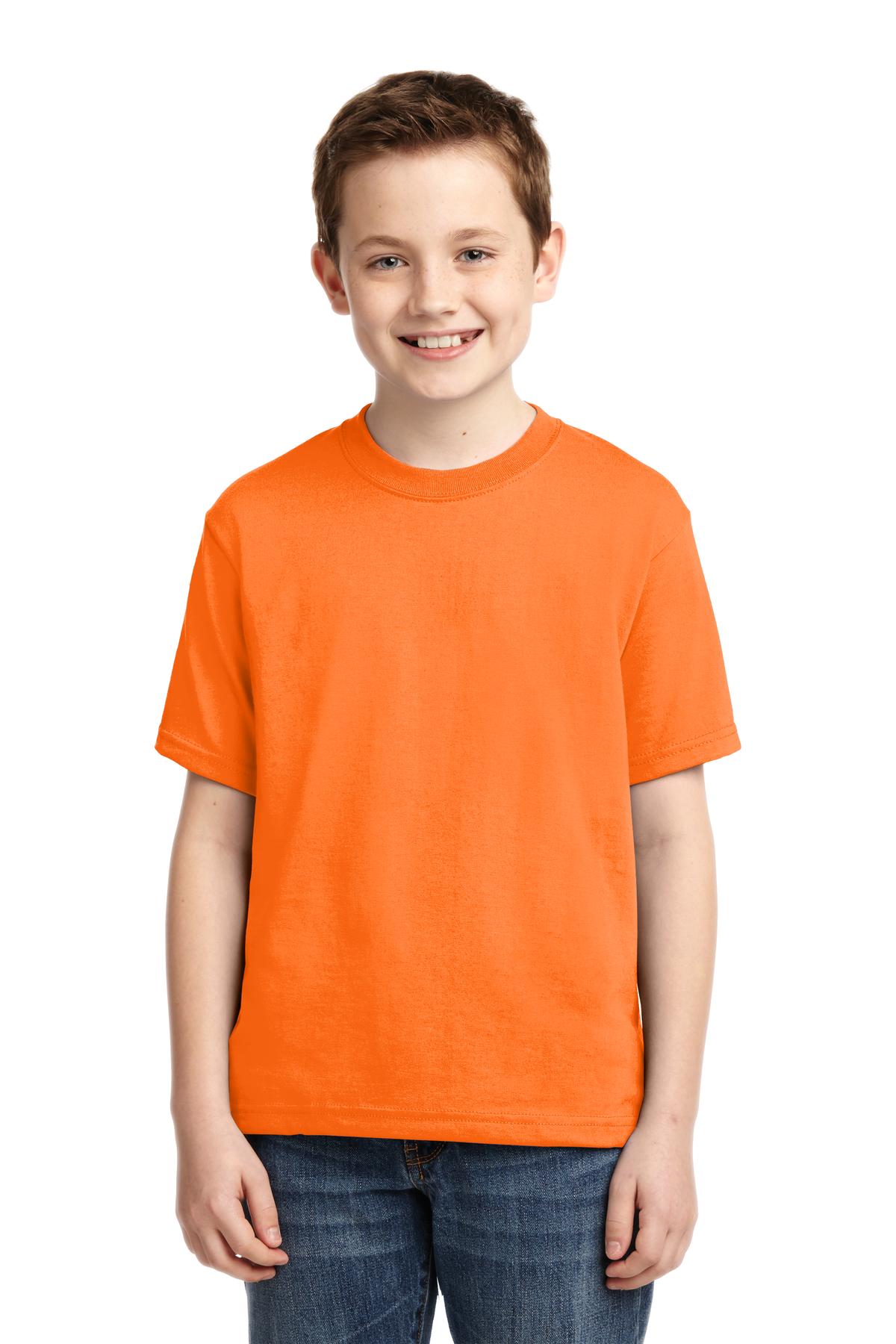 JERZEES Youth Dri-Power 50/50 Cotton/Poly Tee Shirt Youth Apparel Shirts & Tops