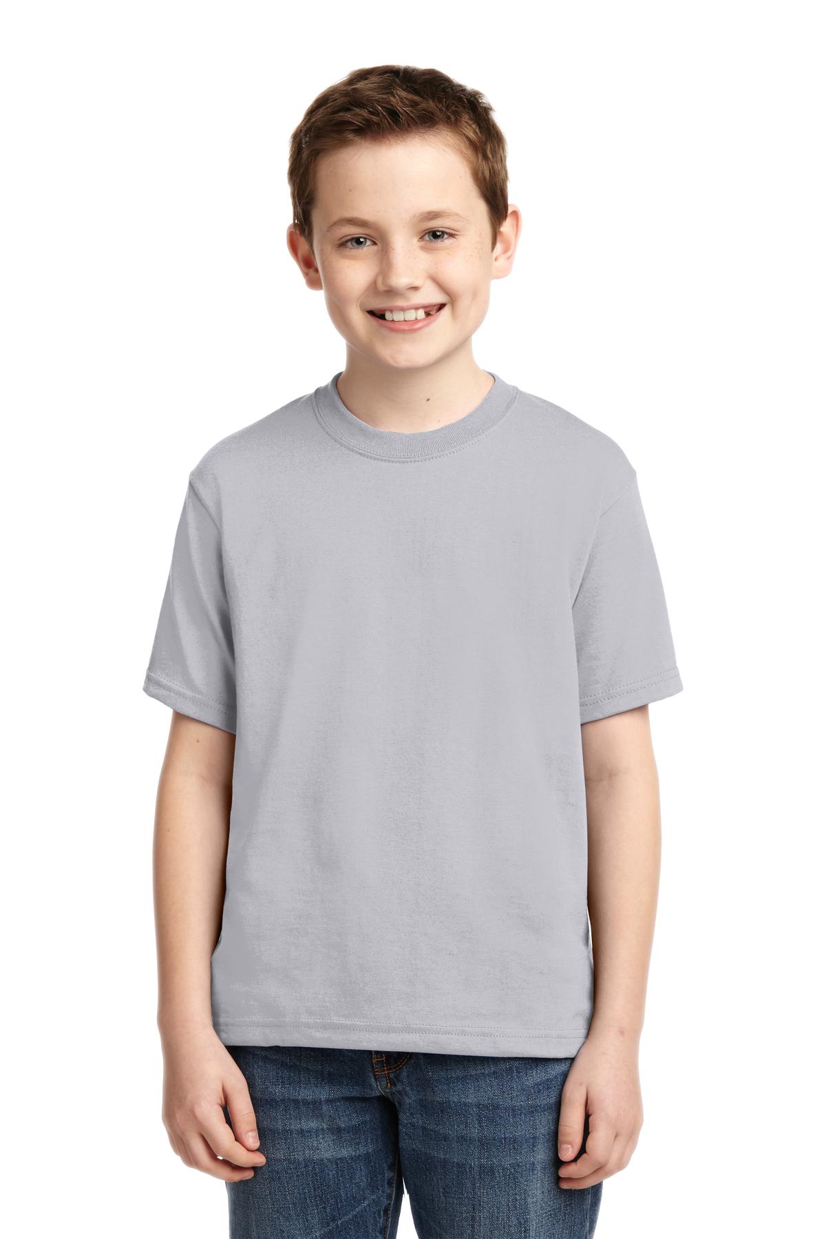 JERZEES Youth Dri-Power 50/50 Cotton/Poly Tee Shirt Youth Apparel Shirts & Tops