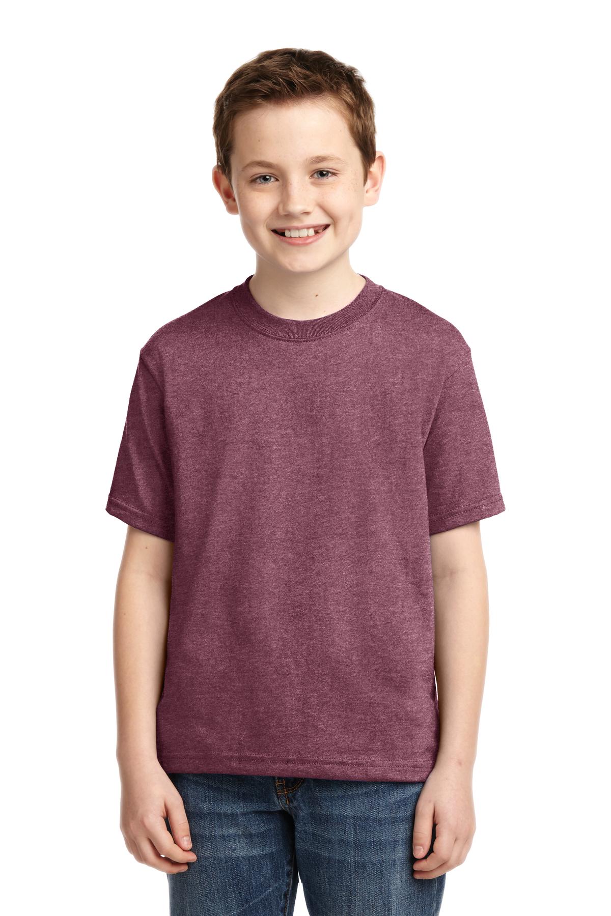 JERZEES Youth Dri-Power 50/50 Cotton/Poly Tee Shirt Youth Apparel Shirts & Tops